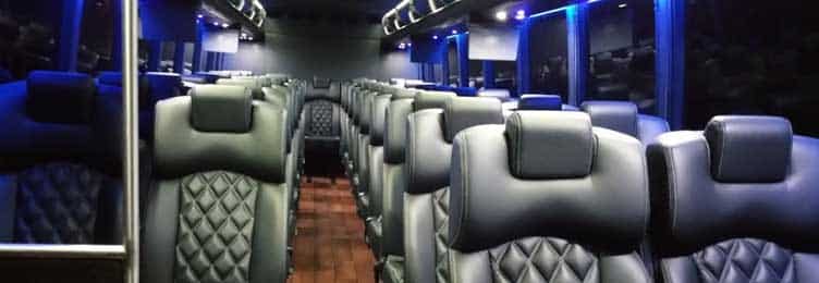 Ford F650 Executive Shuttle Bus (32-36 Passenger) Interior