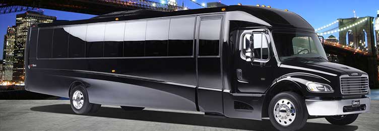 Ford F650 Executive Shuttle Bus (32-36 Passenger) Exterior