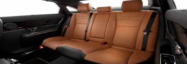 Jaguar XJL Supercharged Executive Chauffeur Car Interior