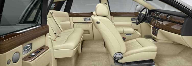 Rolls-Royce Phantom Chauffeur Limousine Interior