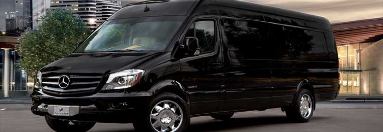 Mercedes-Benz Sprinter Limo Van Exterior